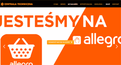 Desktop Screenshot of centrala-techniczna.pl